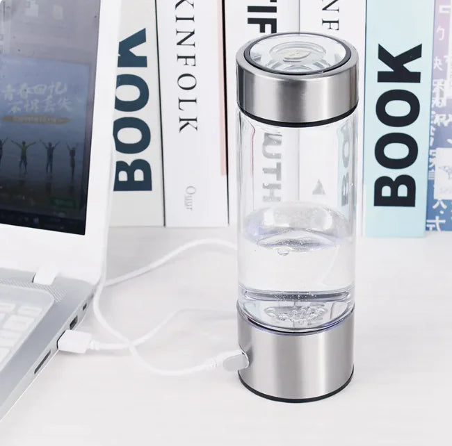 Portable Rechargeable Hydrogen Water Bottle